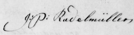 Radelmüller's Signature