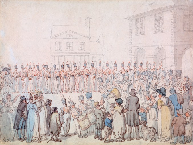 Rowlandson's Review of the Northampton Militia at Brackley.jpg