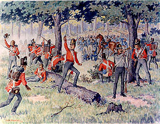 'Battle of Monguagon' by J.C.H. Forster (Windsor Public Library).jpg